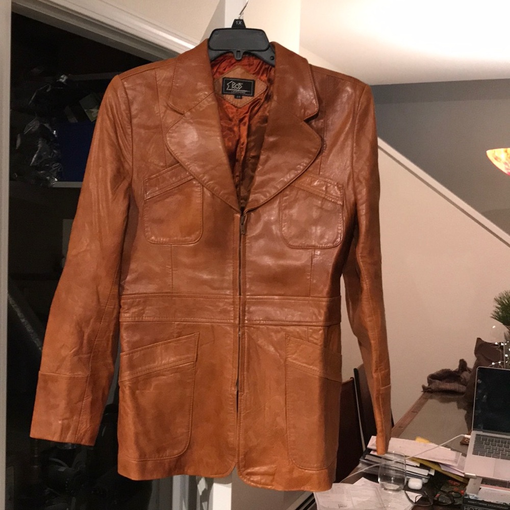 Eros vintage leather jacket